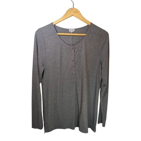 Kismet Tops - Kismet Long Sleeve Tee Grey Size M